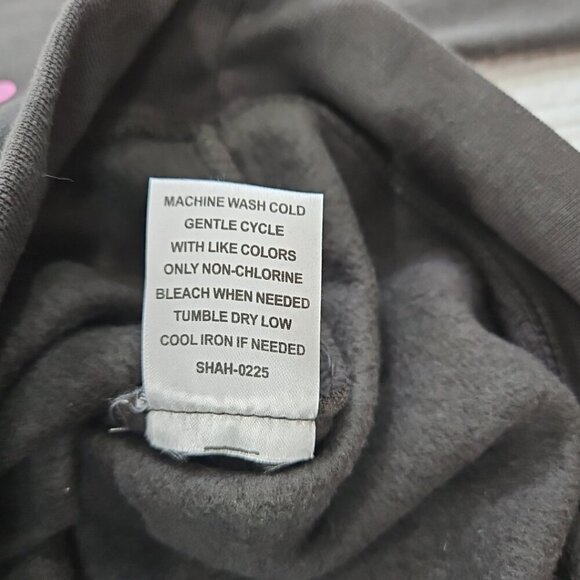 Ed Hardy Hoodie Men's L Black Pullover Sweatshirt Skull Grunge Goth Skate NEW - Picture 5 of 14